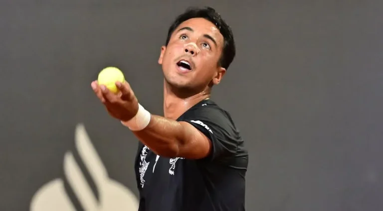 Hugo Dellien ganó partidos entre el sábado y domingo.